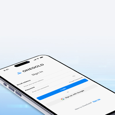 Registro de una cuenta gratuita en OneGold